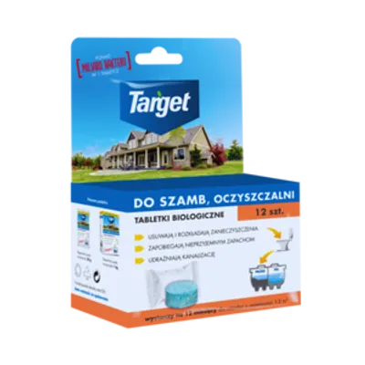 Tabletki biologiczne do szamb i oczyszczalni - 12 szt