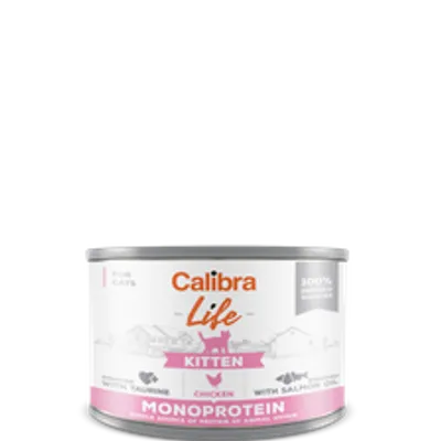 CALIBRA Cat Life Kitten Chicken 200g