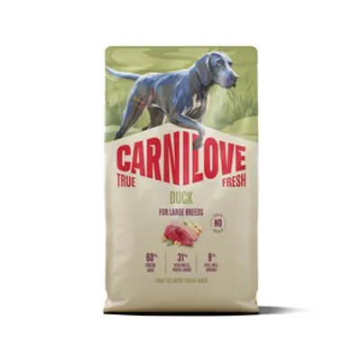 Carnilove True Fresh Dog Duck for Adult Large 4kg