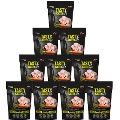 Tasty Dogs Life Danie z drobiem w galaretce 10x500g
