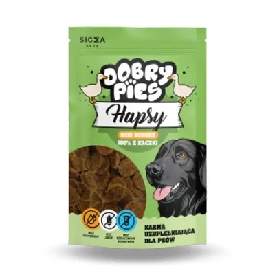 Dobry Pies Hapsy Mini Burger 100% z Kaczki 100g