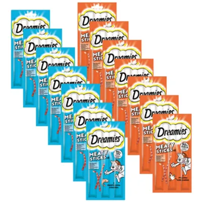 DREAMIES 14x30g – karma uzupełniająca dla dorosłych kotów Mix Smaków