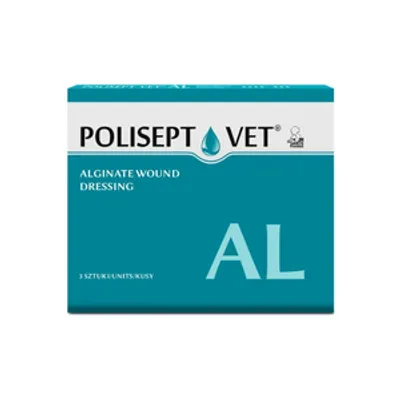 POLISEPT VET® AL – opatrunek na rany dla psa i kota 3 szt.