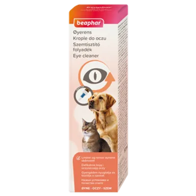 Beaphar OFTAL 50ML - krople do pielęgnacji oczu dla psów i kotów