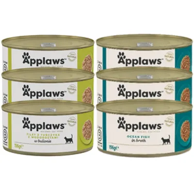 Applaws Cat Mix Rybny 6x156g