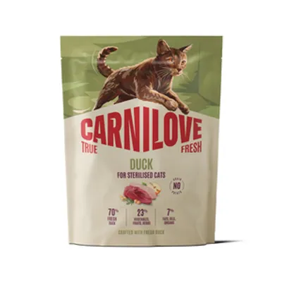 Carnilove True Fresh Cat Duck for Sterilised Adult 2 kg