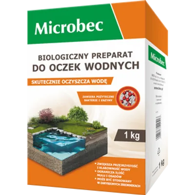 BROS MICROBEC biologiczny preparat do oczek wodnych 1 kg