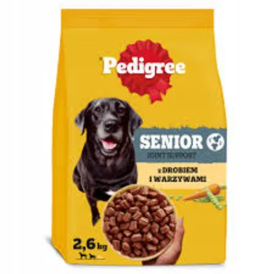 Pedigree Adult Senior z Drobiem i Warzywami 2,6kg