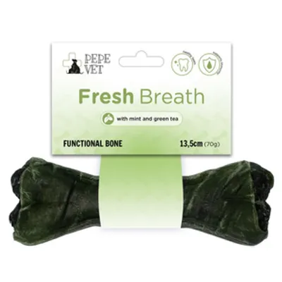 PEPE VET Kość funkcjonalna Fresh Breath (świeży oddech) 70g