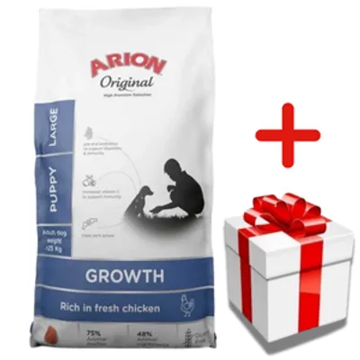 ARION Original Puppy Large Breed Chicken&Rice 12kg | Darmowa dostawa