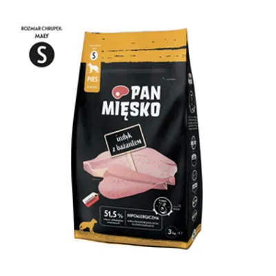 PAN MIĘSKO Indyk z bażantem S 3kg