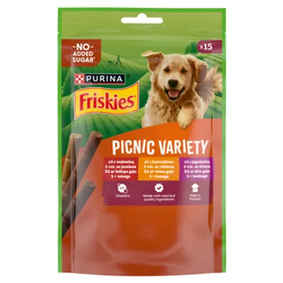 Friskies Picnic Variety dla dorosłych psów 126 g (15 sztuk)