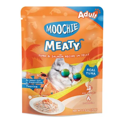 MOOCHIE Tuna & Salmon In Jelly 70g