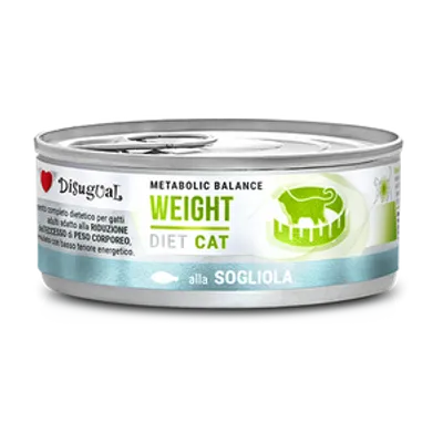 Disugual Karma mokra dla kota Weterynaryjna WEIGHT Sola (dorosły) 85g