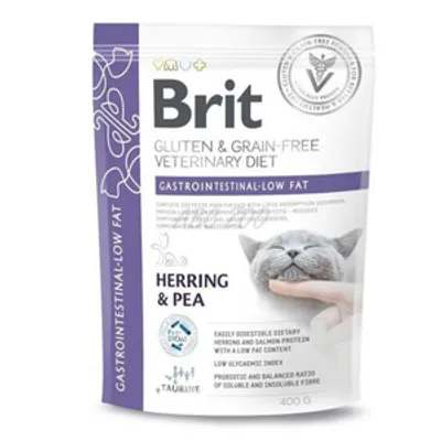 BRIT GF Veterinary Diets Cat Gastrointestinal-Low Fat 400g