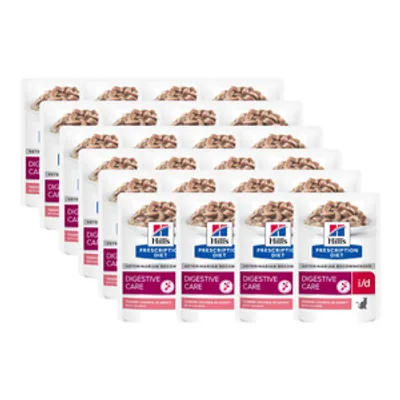 HILL'S PD Prescription Diet Feline i/d z łososiem 85g - saszetka