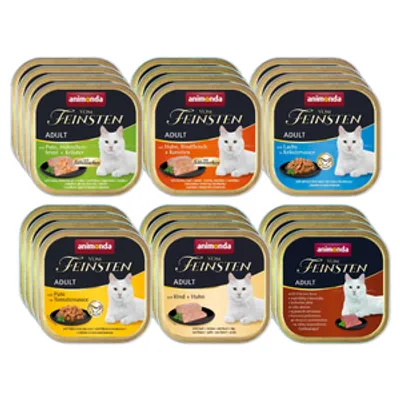 ANIMONDA Cat Vom Feinsten adult Adult Mix Smaków 24x100g