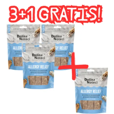 DOLINA NOTECI Smart Chews Allergy Relief przysmaki dla psa 100g 3+1 GRATIS!