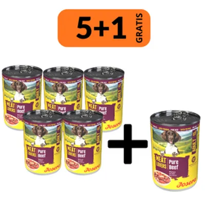 JOSERA Meatlovers Pure Wołowina 6x400g