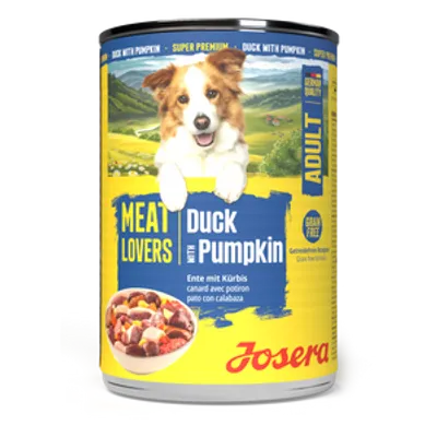 JOSERA Meatlovers Menu Kaczka z dynią 12x400g