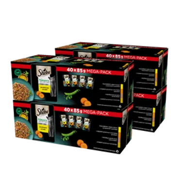 Sheba Nature's Collection Drobiowe Smaki w galaretce - mokra karma dla kota 160x85g