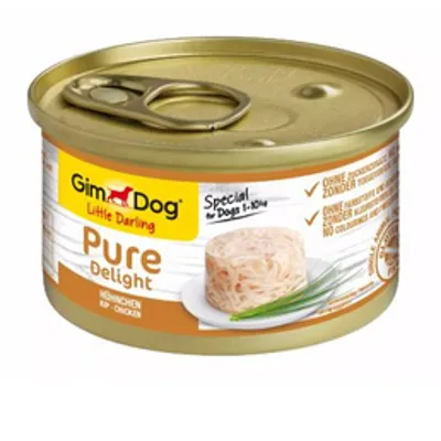 GIMDOG Little Darling Pure Delight z kurczakiem 85g