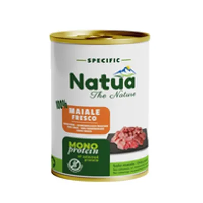 Natua (pies) - puszka 400g - Specific Monoprotein Pork - Wieprzowina