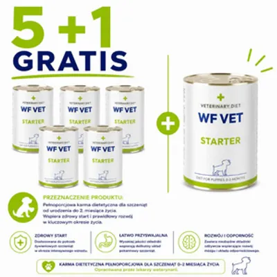 WF VET Starter 6x400g