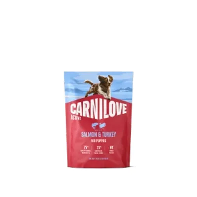 CARNILOVE Active Dog Salmon & Turkey for Puppies 1,5kg