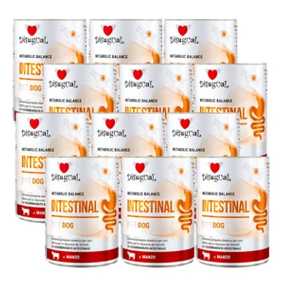 Disugual Karma mokra dla psa Weterynaryjna INTESTINAL Wołowina (dorosły) 12x400g