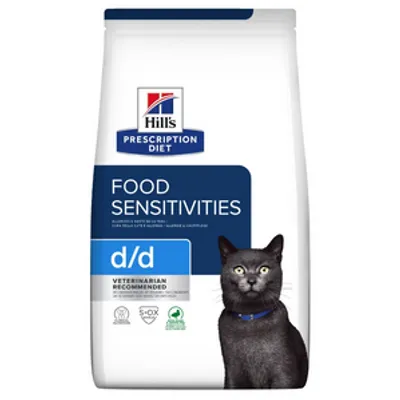 HILL'S PD Prescription Diet feline d/d duck & green pea 1,5kg