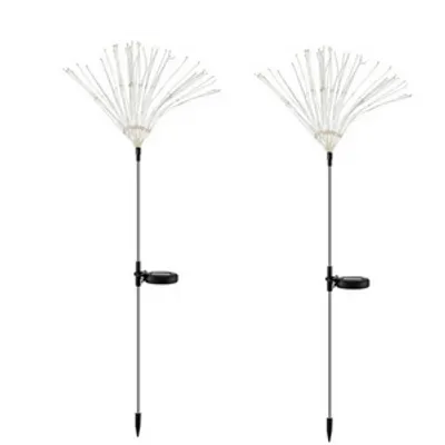 Lampa ogrodowa solarna - dmuchawiec - 2szt