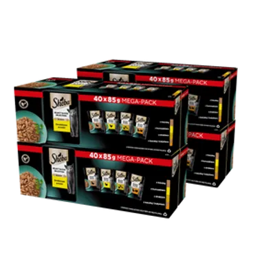 SHEBA Selection Select Slices Drobiowe Smaki saszetki 160x85g