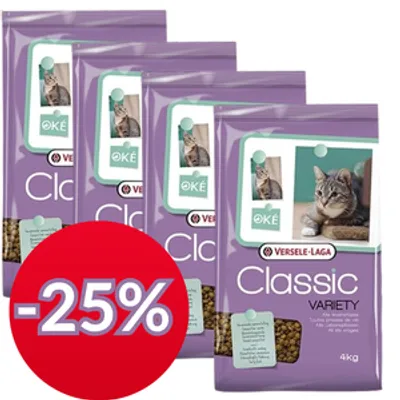 VERSELE-LAGA Classic Cat Variety 4x4kg