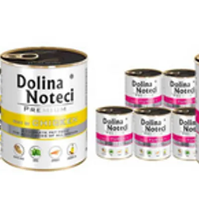 Dolina Noteci PREMIUM bogata w kurczaka i indyka 24x800g