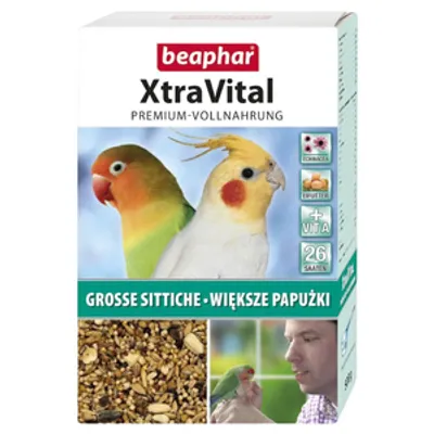 Beaphar  XTR GROSSSITTICHE 500G - karma dla większych papużek