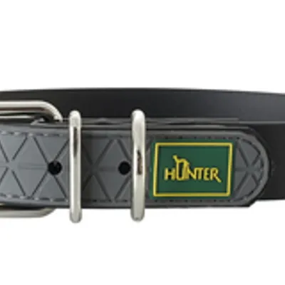 HUNTER Obroża Convenience czarna 45cm