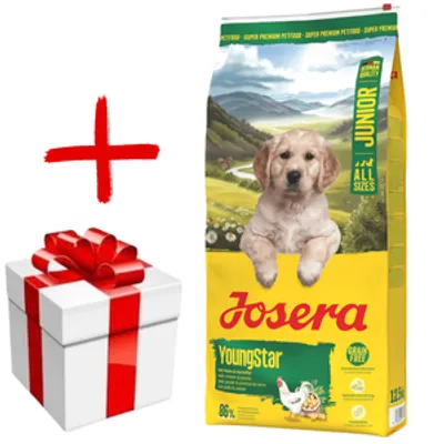 JOSERA YoungStar - Grain Free 12,5kg + NIESPODZIANKA DLA PSA GRATIS!