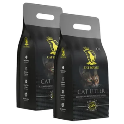 Cat Royale Activated Carbon żwirek bentonitowy 20l (2x10l)