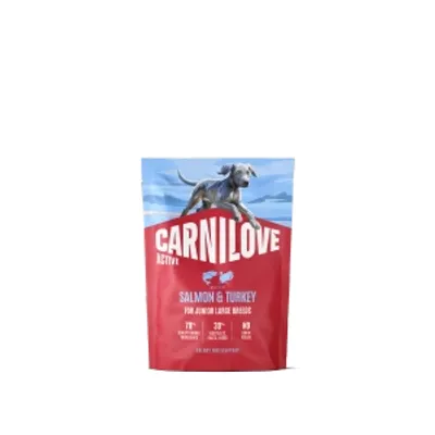 CARNILOVE Active Dog Salmon & Turkey for Junior Large Breeds 1,5kg