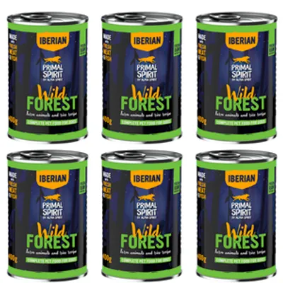 PRIMAL SPIRIT Iberian Wild Forest 6x400g puszka