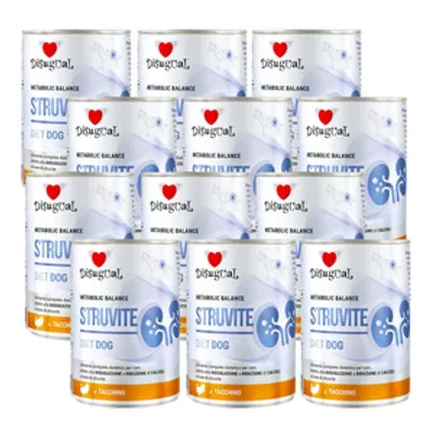 Disugual Karma mokra dla psa Weterynaryjna STRUVITE Indyk (dorosły) 12x400g