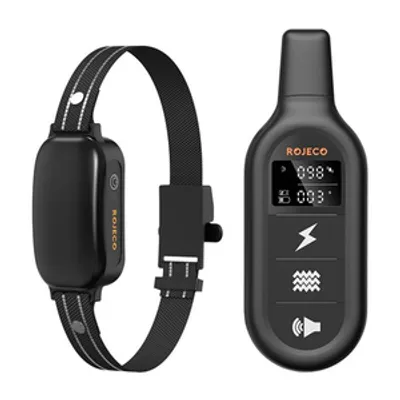 Obroża antyszczekowa ROJECO PD521 1000m (czarna)