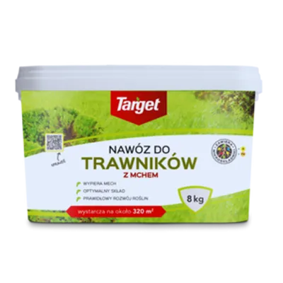 Nawóz granulowany do trawników z mchem 8kg