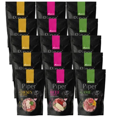 DOLINA NOTECI Piper dla psa Mix Smaków 15x500g