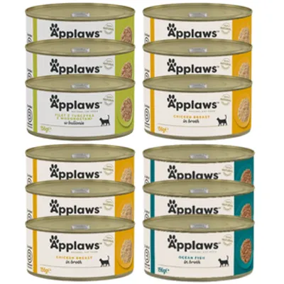 Applaws Cat Mix Smaków 12x156g PUSZKA
