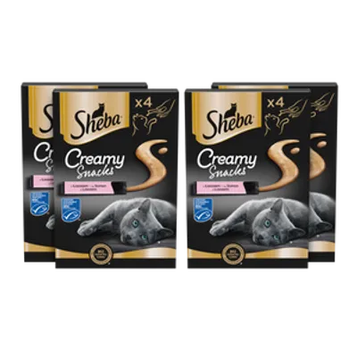 SHEBA Creamy Łosoś 11x (4x12g)
