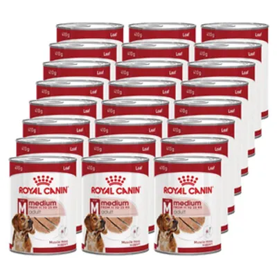 ROYAL CANIN® Medium Adult karma mokra, pasztet dla psów dorosłych, ras średnich 24x410g