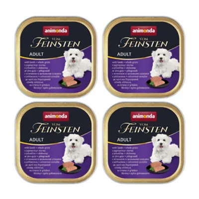 ANIMONDA Dog Vom Feinsten Adult smak: jagnięcina z pełnymi ziarnami 6 x 150g