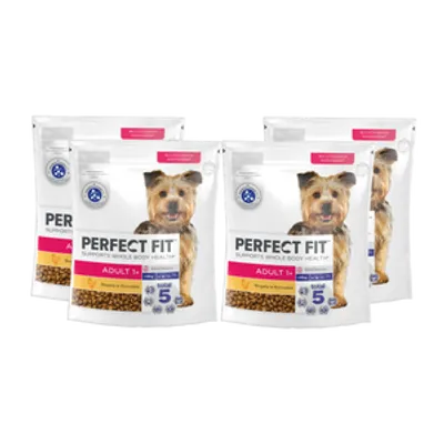 PERFECT FIT (Adult 1+) 4x825g Bogaty w kurczaka - sucha karma dla psa małej rasy